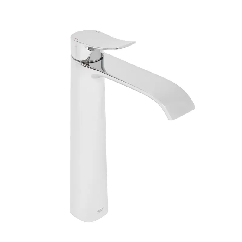 Infinitio mitigeur de lavabo haut sans vidage, chrome (SATBSINF285)