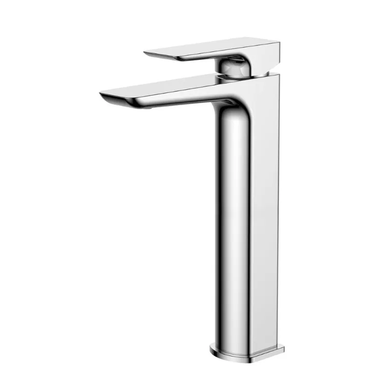 Brevis mitigeur lavabo haut à levier, sans vidage, chrome (SATBSBRE285)
