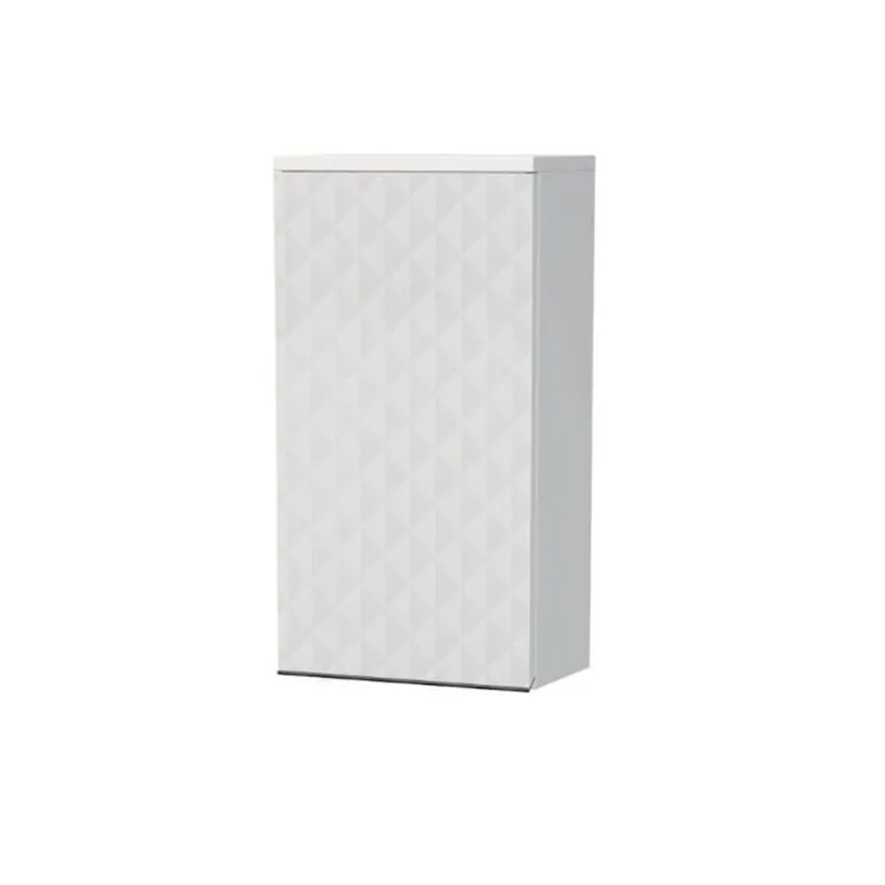 Cube Way 32,5x63x20 cm armoire de salle de bain suspendue, ouverture à gauche, blanc mat (CUBE3DH321DLBP)