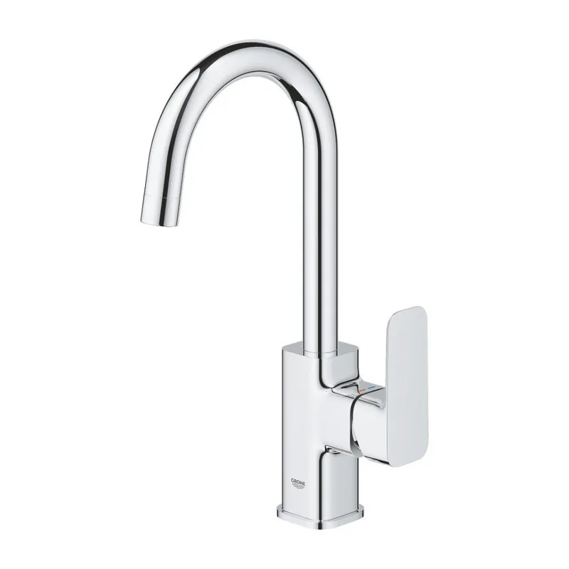 Dice mitigeur monocommande de lavabo 1/2" à levier tactile, taille L, chrome brillant (1018710000)
