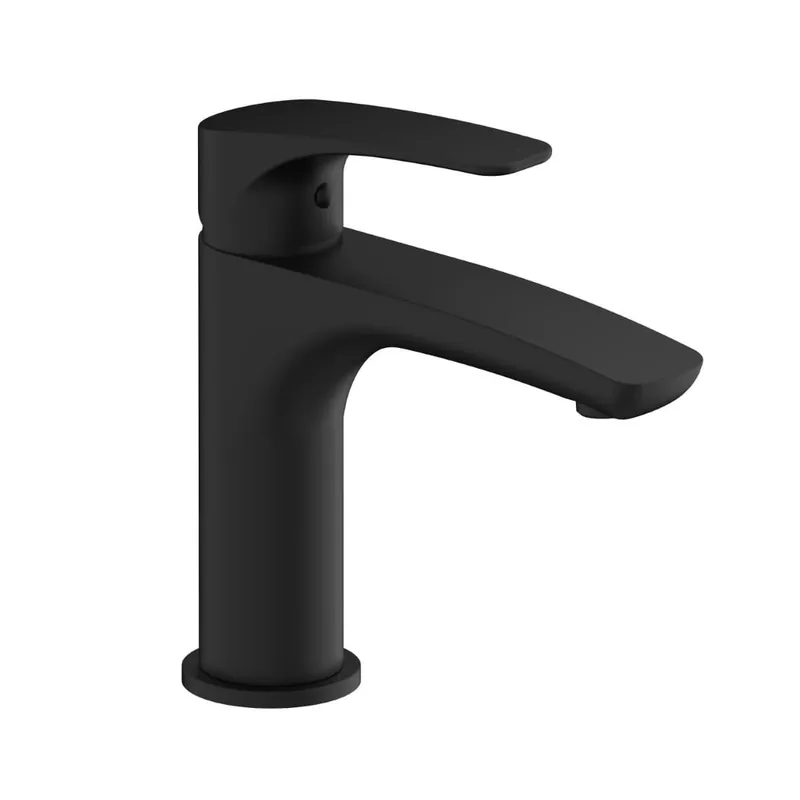 Project mitigeur de lavabo à levier, sans vidage, noir mat (SATBSPRO271C)