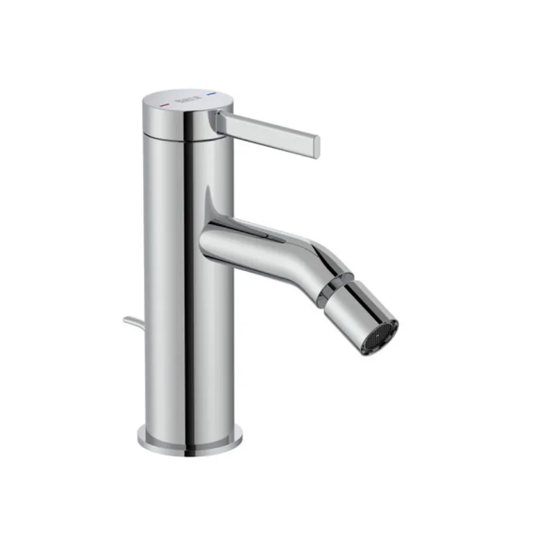 Ona mitigeur de bidet à levier, avec vidage et vanne d‘arrêt, chrome (A5A609EC00)