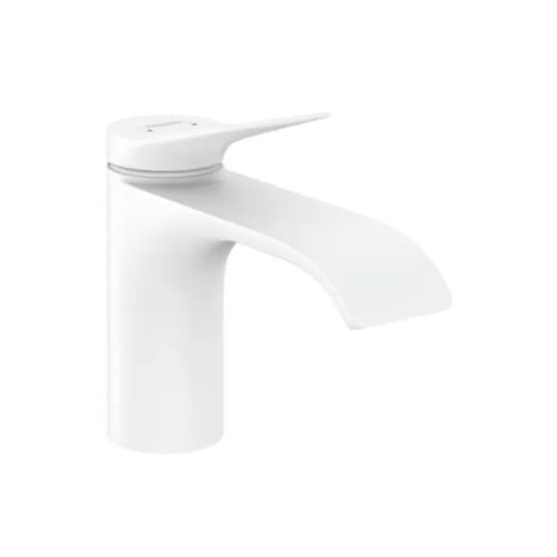 Vivenis mitigeur de lavabo à levier, taille S, sans vidage, blanc mat (75012700)