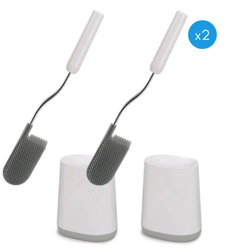 Flex™ Brosse de toilette - lot de 2, Blanc (70523)