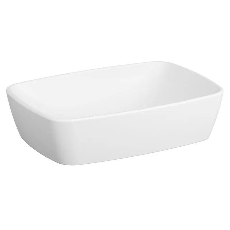 VitrA Shift 55x38 cm lavabo à poser sans trou de robinetterie (7075-003-0016)