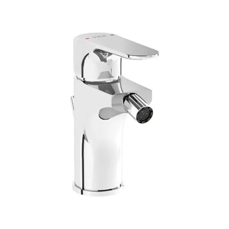 Root Round mitigeur de bidet à levier avec vidage, chrome (A42724EXP)