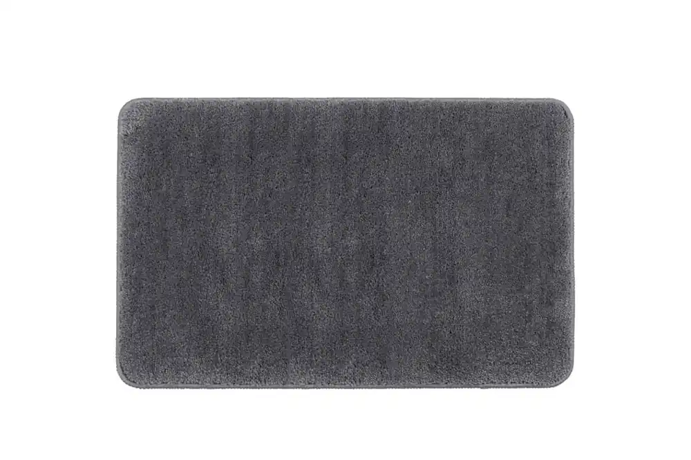 Vision 50x80 cm tapis de salle de bain en polyester, anthracite (SATDPREDAN)