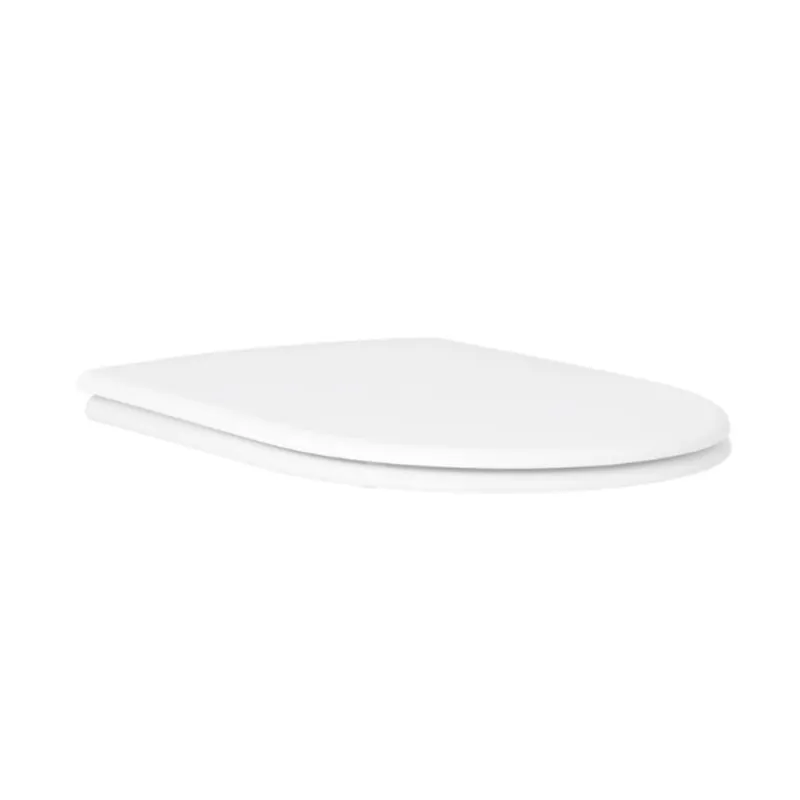 Essence abattant WC avec fermeture SoftClose frein de chute, blanc brillant (39577001)