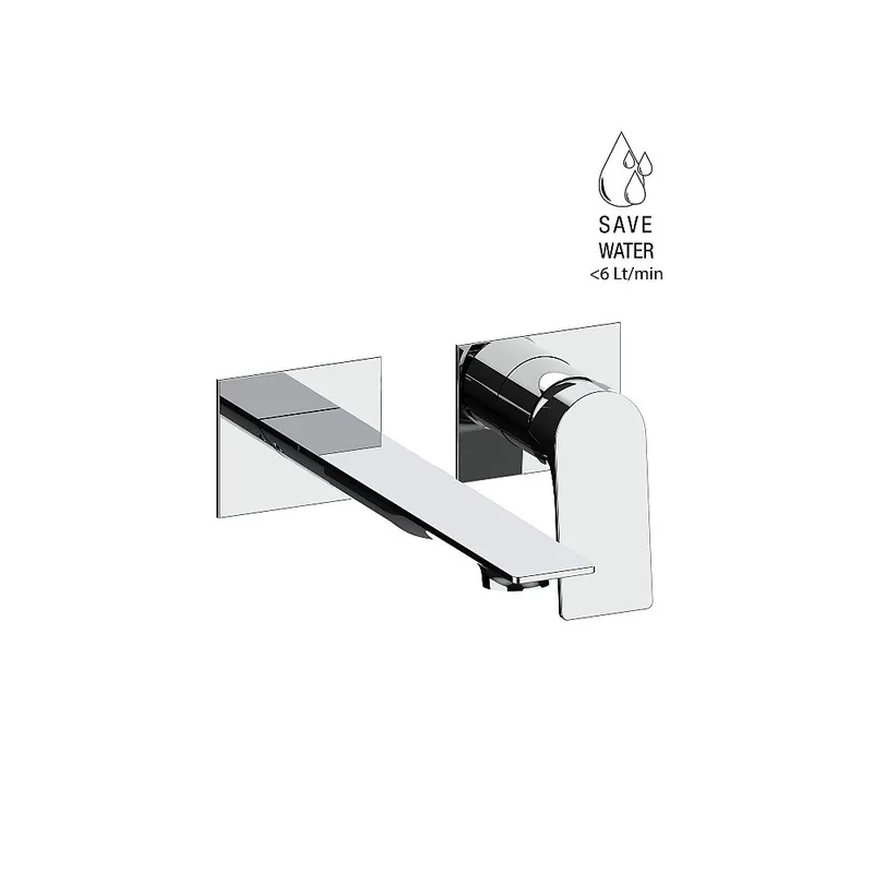 Mitigeur de lavabo sans plaque 175 mm Frattini Narciso