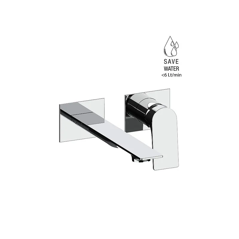 Mitigeur de lavabo sans plaque 205 mm Frattini Narciso