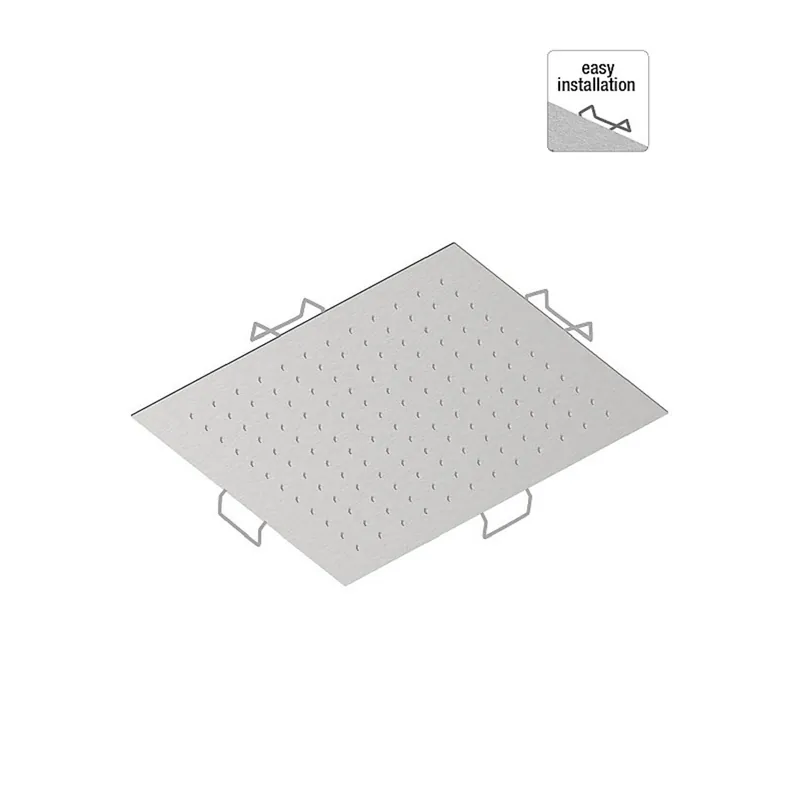 Douche de tête 44x44cm Douche Inox Frattini
