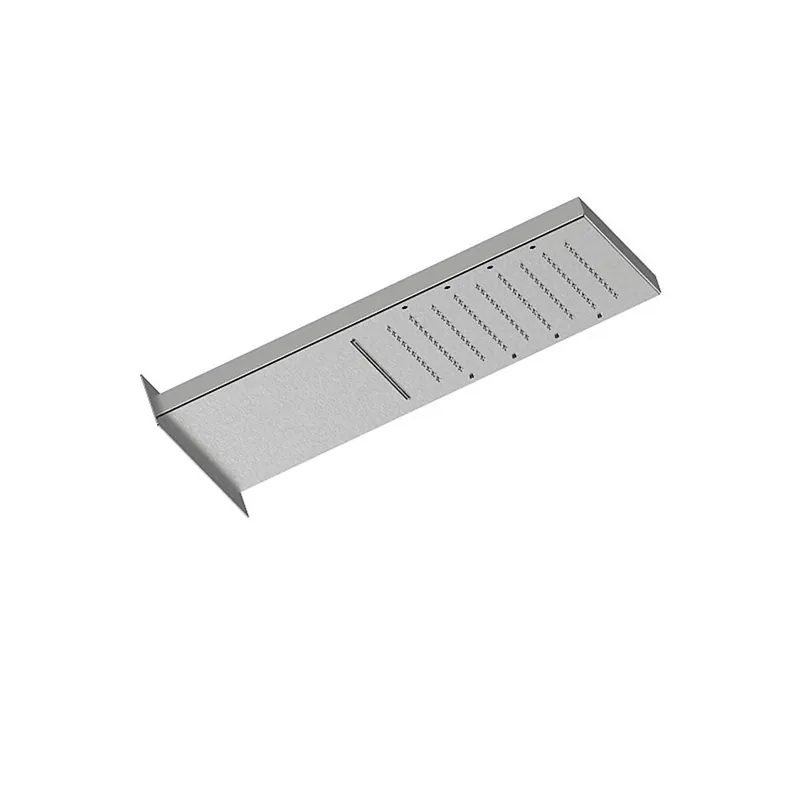 Pomme de douche pluie et cascade 50x22 Inox douches Frattini