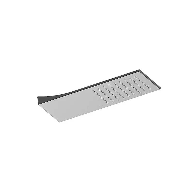 Pomme de douche murale à effet pluie 50x20cm Douche Inox Frattini