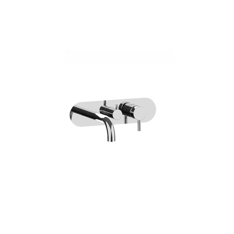 Mélangeur bain douche mural avec bec L.175mm Pepe XL Frattini