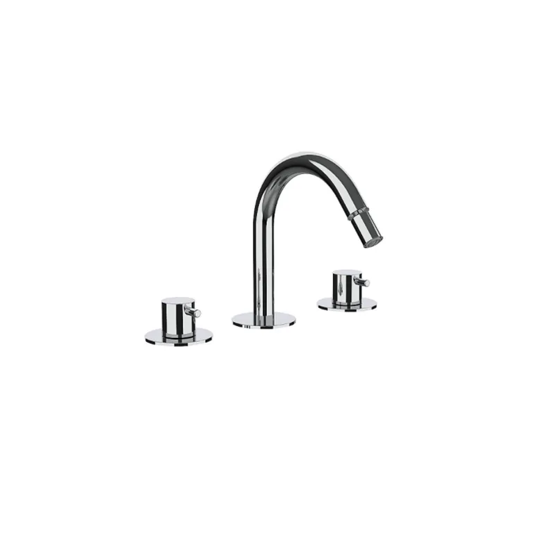 Mélangeur de bidet à trois trous Pepe XL Frattini