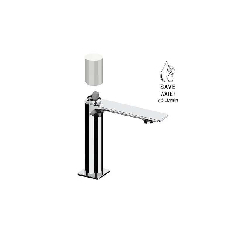 Mitigeur de lavabo moyen sans vidange Narciso S Frattini