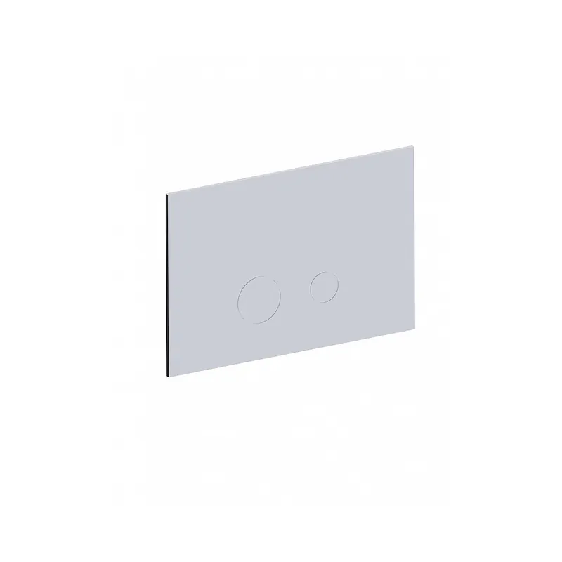 Plaque pour cisterne de toilette Accessori Inox Frattini