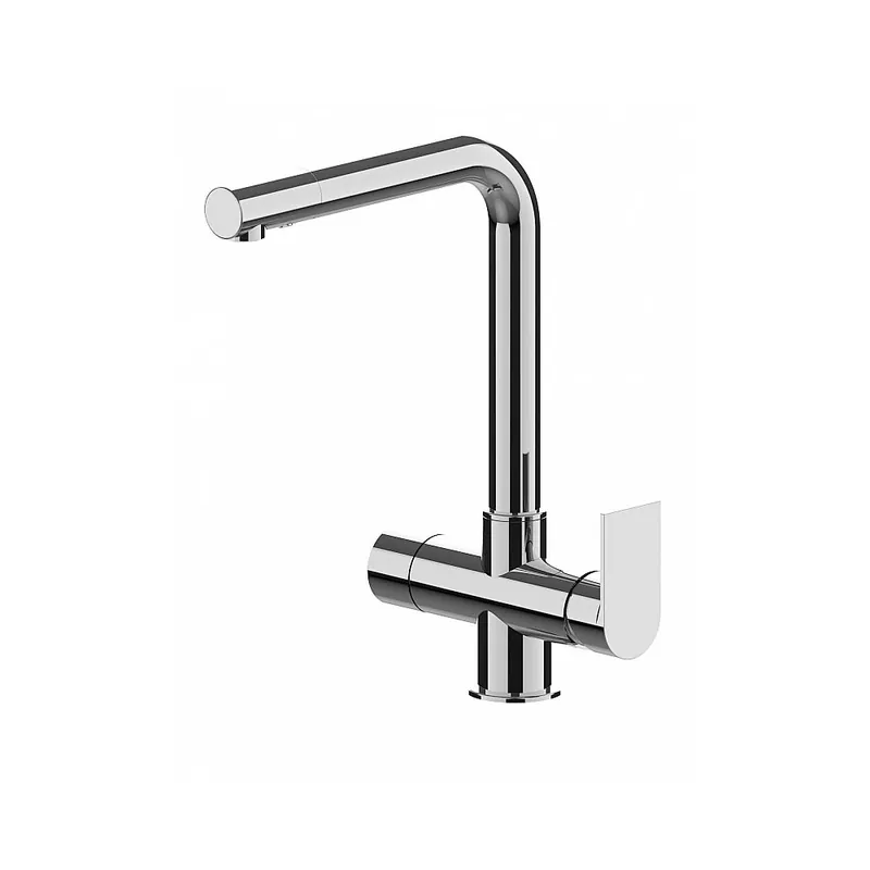 Mélangeur d‘évier 4 voies avec inverseur Tolomeo Cucina Frattini