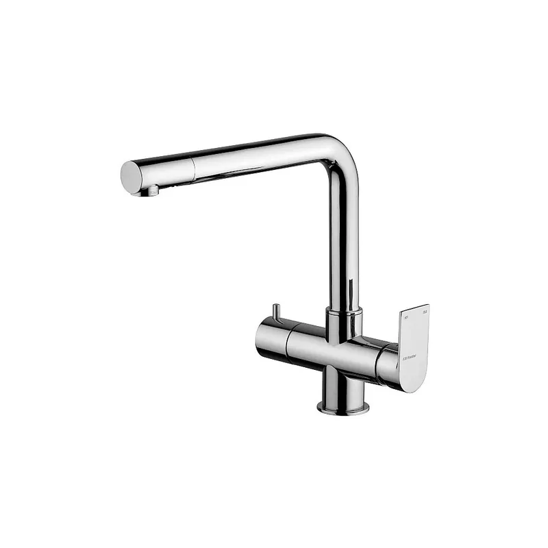 Mélangeur d‘évier à 3 voies avec filtre de microfiltration Tolomeo Cucina Frattini