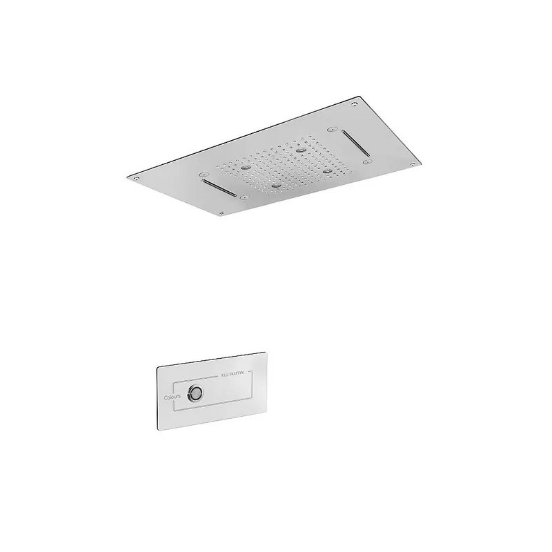 Douche au plafond 70x40cm avec 3 fonctions Docce Frattini