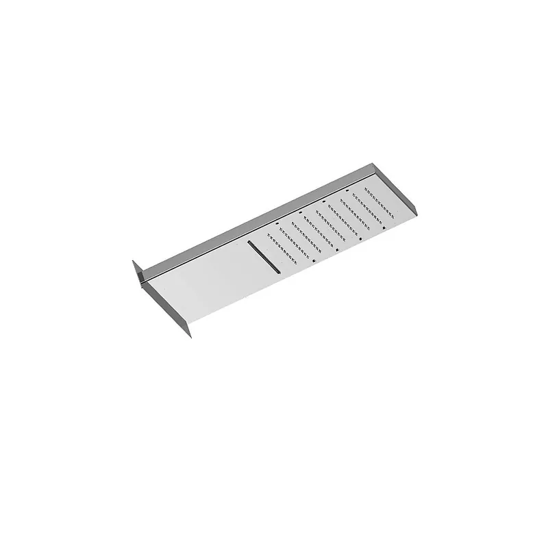 Pomme de douche au mur 50x22cm avec jets à pluie et cascade Docce Frattini