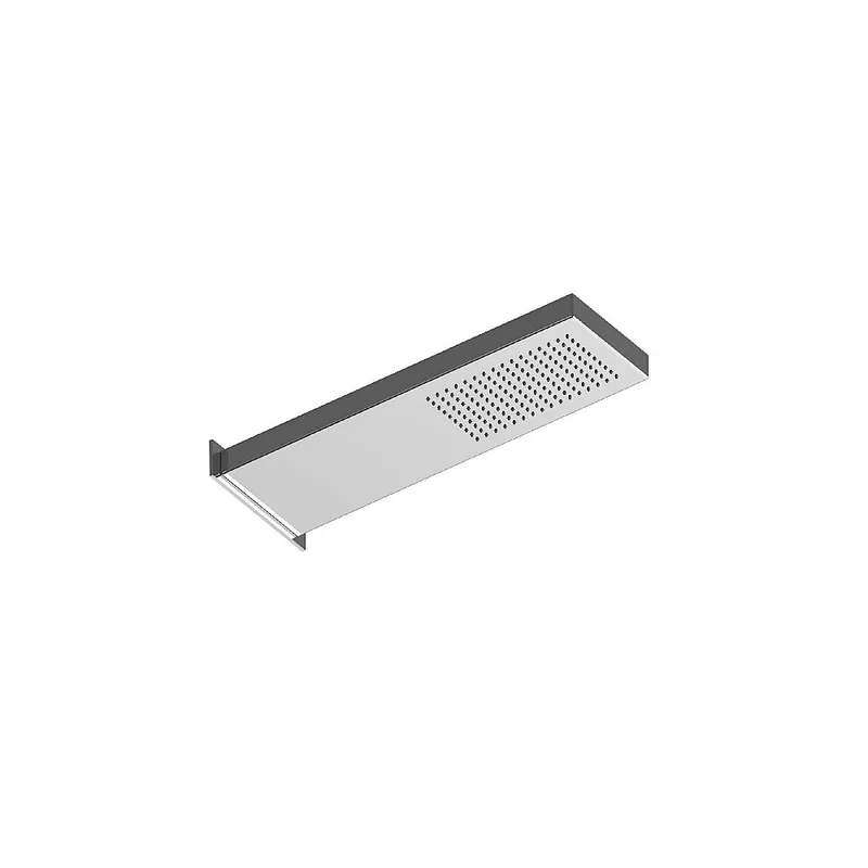 Pomme de douche au mur 40x16,5cm jet à pluie Docce Frattini