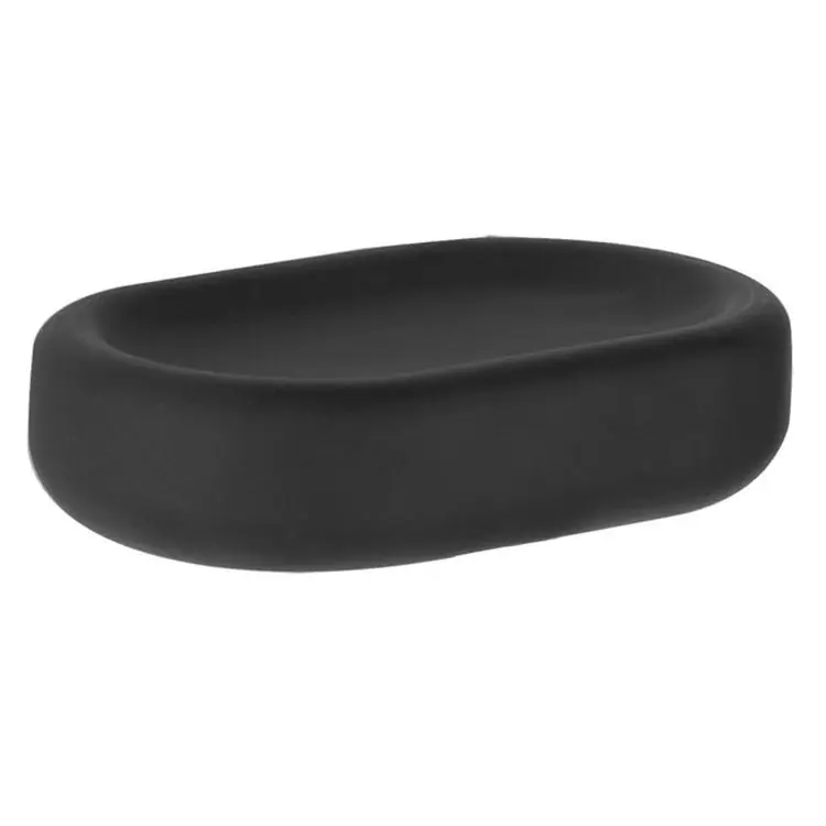 Porte savon à poser noir Goccia Gessi