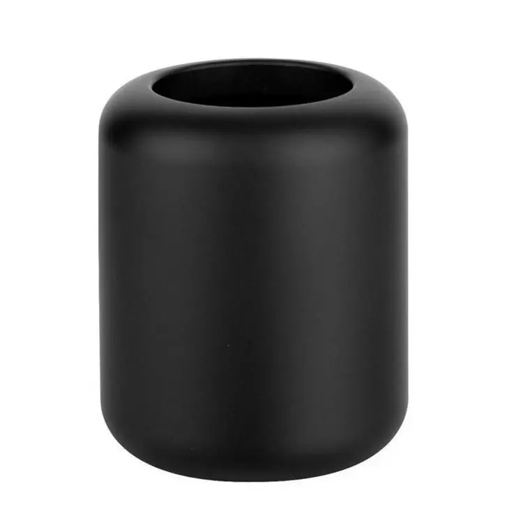 Porte-gobelet à poser noir Goccia Gessi