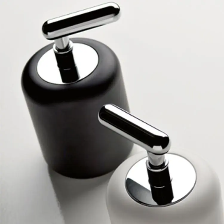 Distributeur de savon liquide à poser noir Gessi Goccia