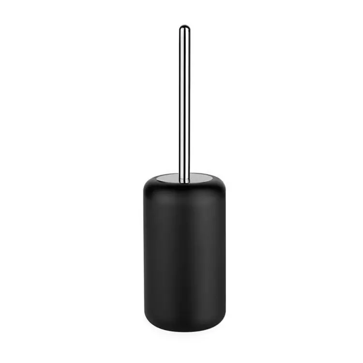 Porte-balayette à poser noir Goccia Gessi
