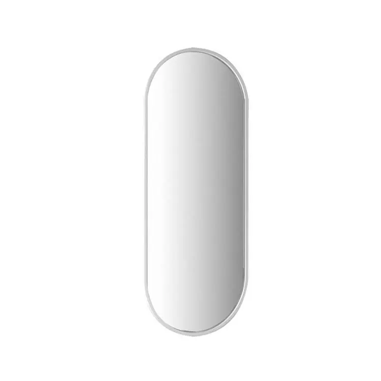 Miroir sur pied blanc Gessi Goccia.