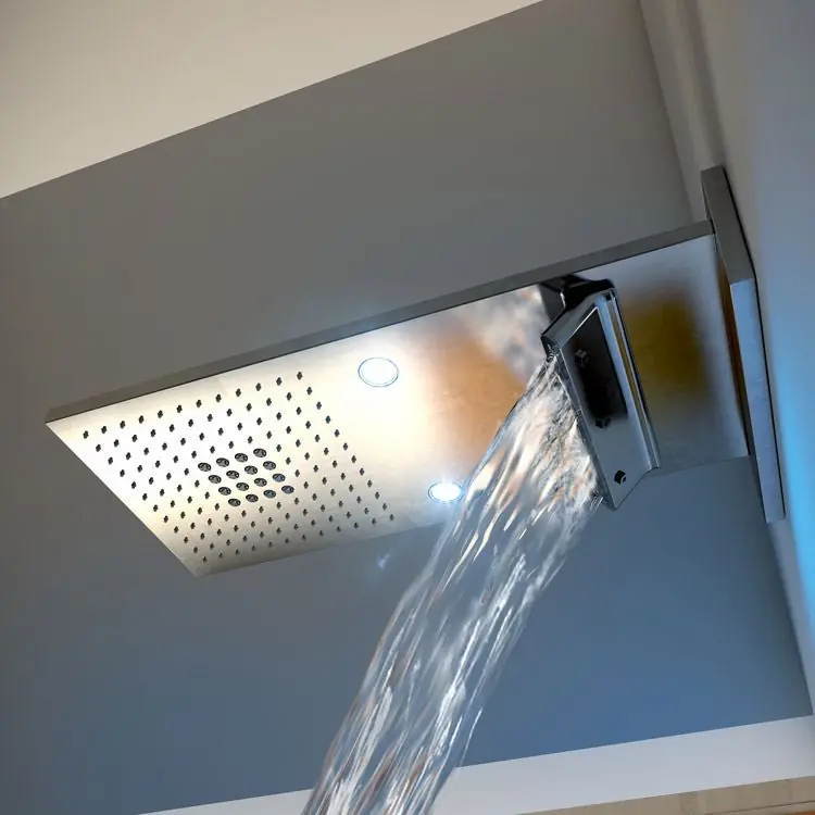 Ciel de douche chromothérapie Calflex Yes