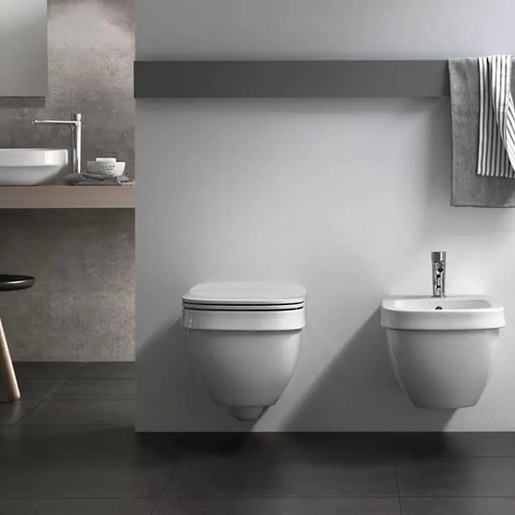 Wc et bidet supendu Abito Hatria