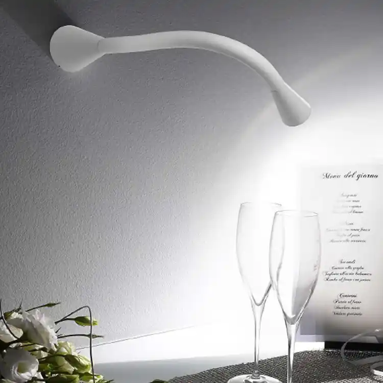 Serpent rond LED lampe flexible Decòrative