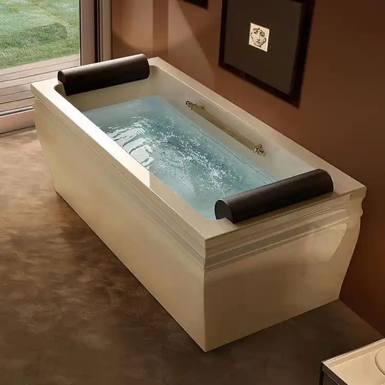 Baignoire à §Hydromassage Blanque 1880 Treesse