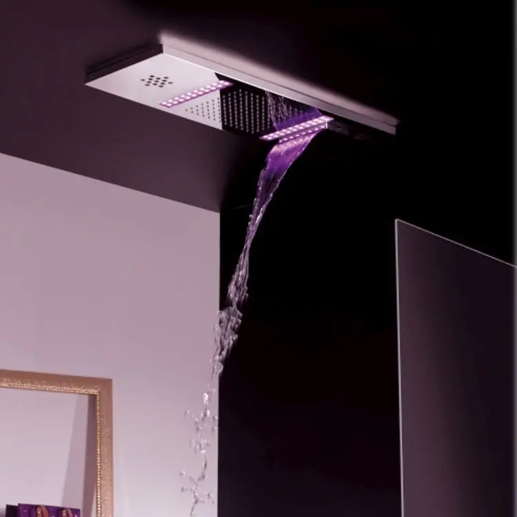 Pomme de douche avec chromothérapie Frattini Gaia