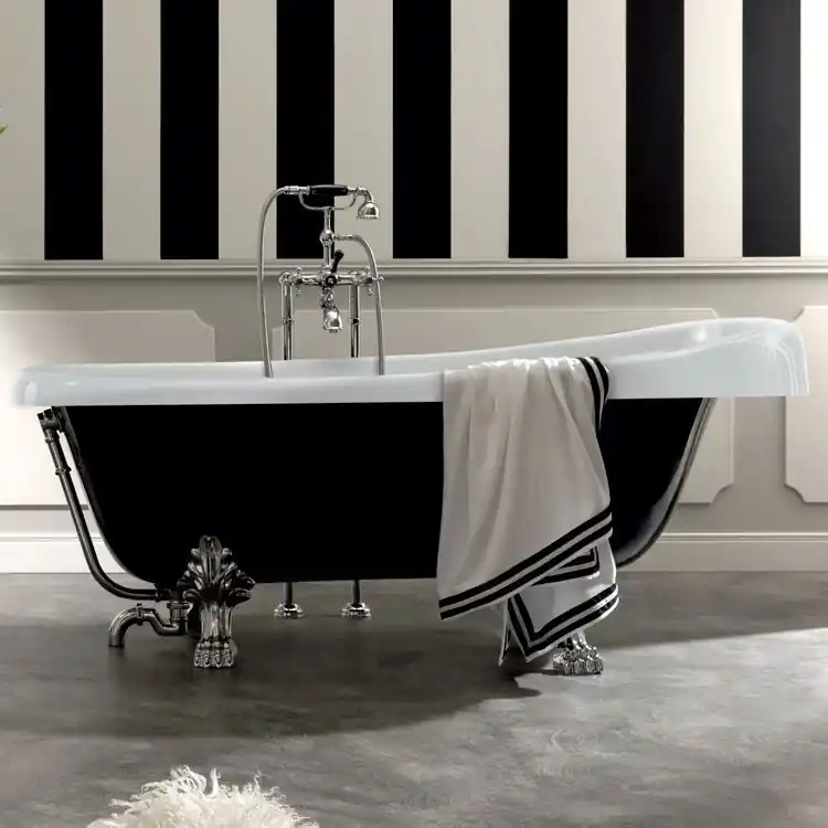 Baignoire noir Retrò Kerasan