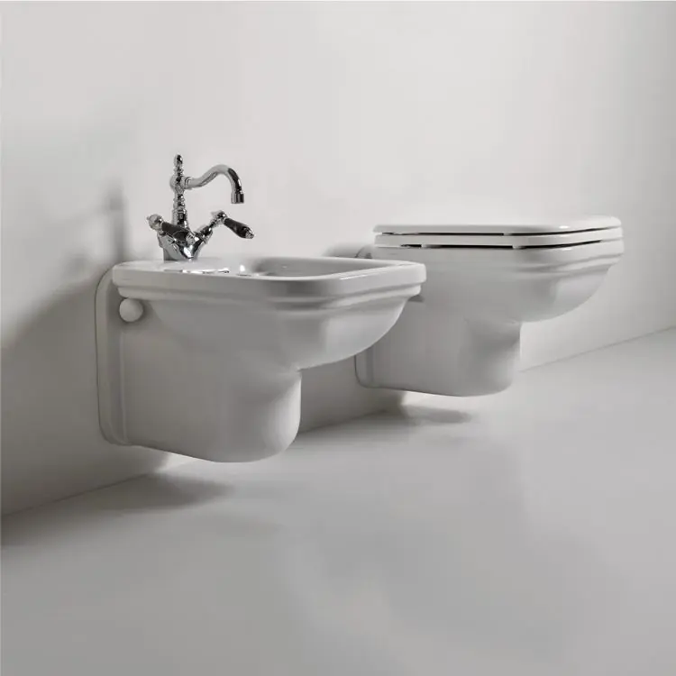 Wc et bidet suspendu Waldorf Kerasan