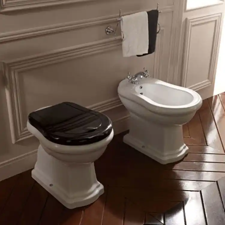Wc et bidet au sol Retrò Kerasan