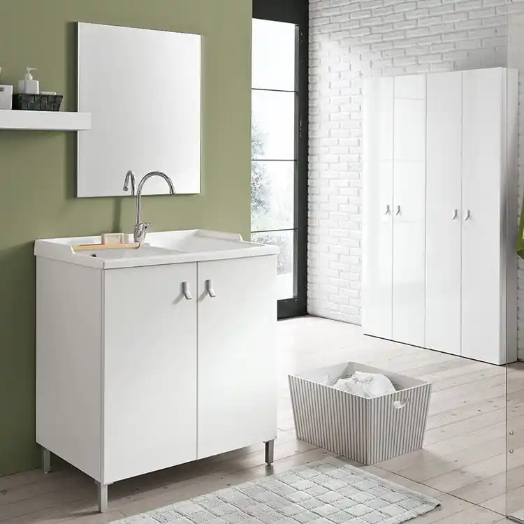 Smart Meuble avec double vasque Gruppo Geromin