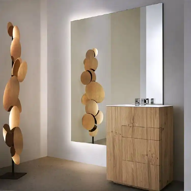 Meuble de salle de bain Touch Milldue essence