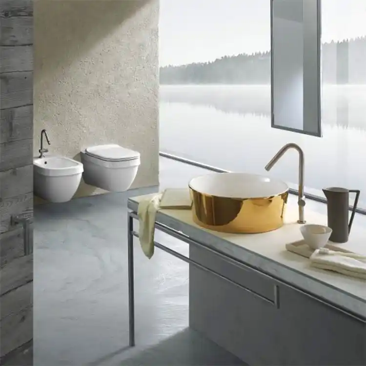 Lavabo à poser Hatria Happy Hour 07 00 Trilogy Gold Edition