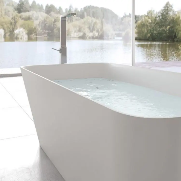 Vasque rectangulaire en Tecnoril® Hafro Move