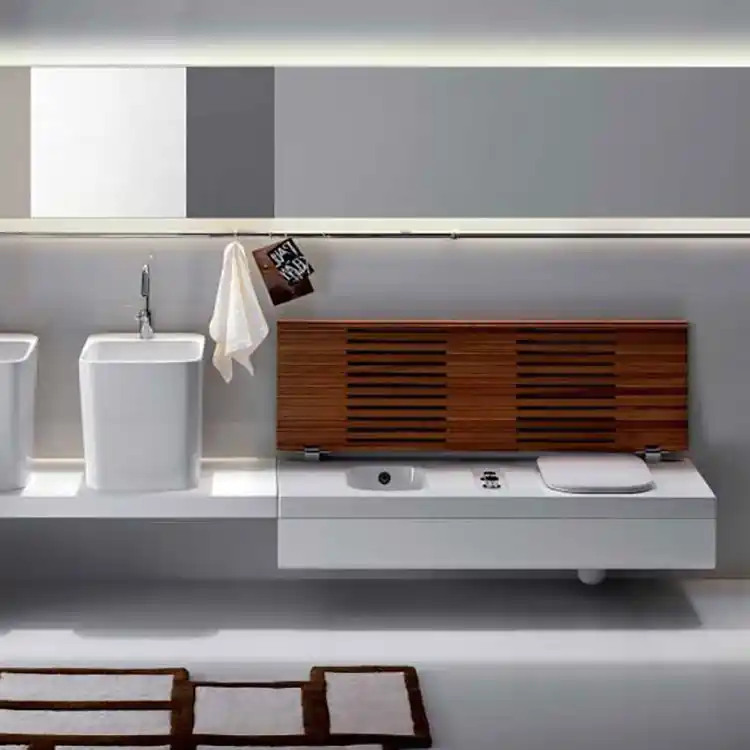 G-full Banc multifonction avec wc et bidet intégrés Hatria