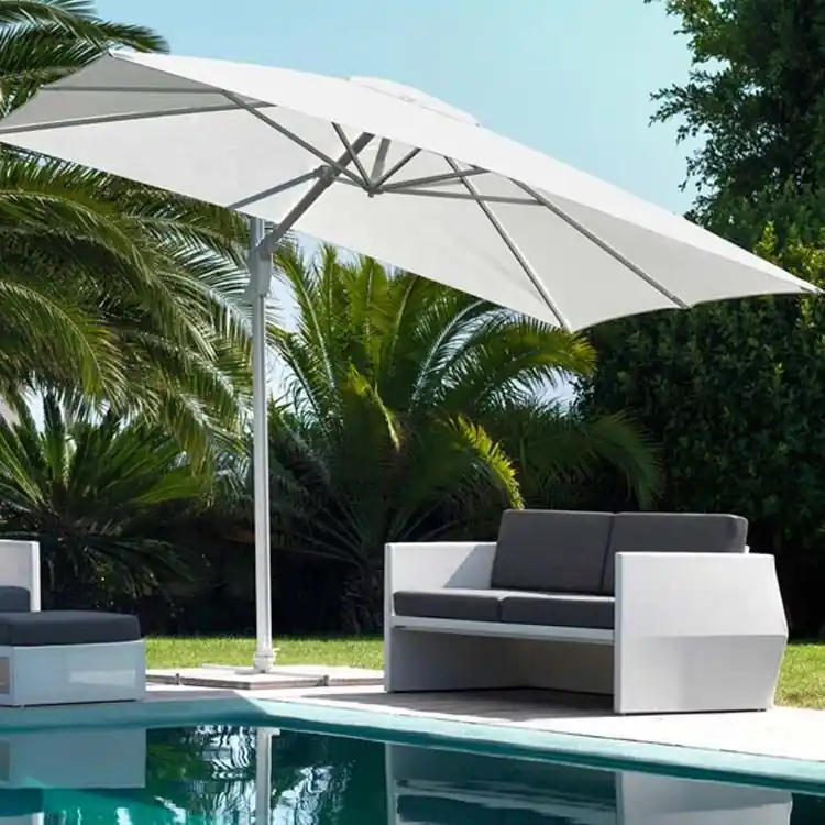 Parasol excentrè carrée Vulcano Talenti
