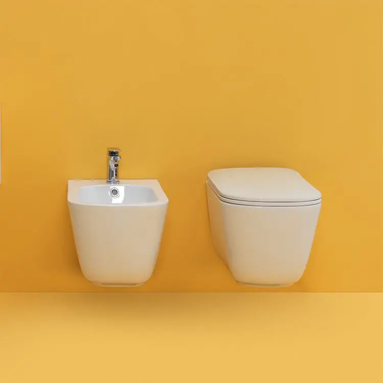 Wc et Bidet suspendu Kerasan Tribeca
