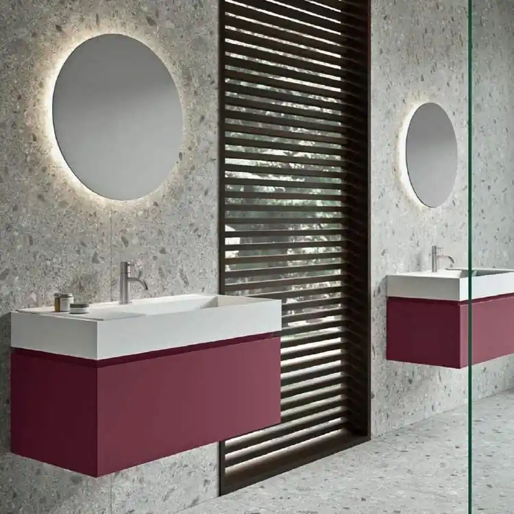 Meuble lavabo suspendu Puro Milldue
