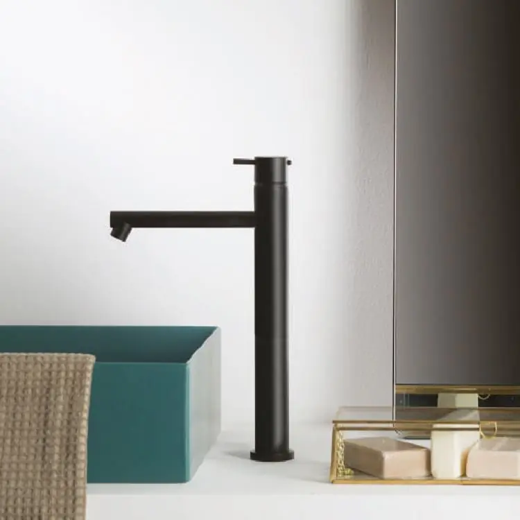 Mitigeur version haute pour lavabo Diametro35 Black & White Ritmonio