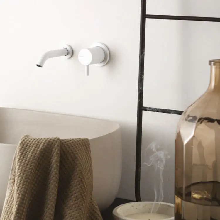 Mitigeur à encastrer pour lavabo Diametro35 Black & White Ritmonio
