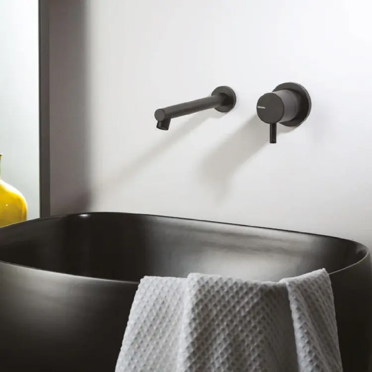 Mitigeur à encastré pour lavabo Diametro35 Black & White Ritmonio